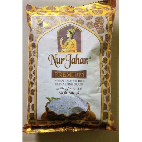 Nur Jahan Premium Indian Basmati Rice 1kg