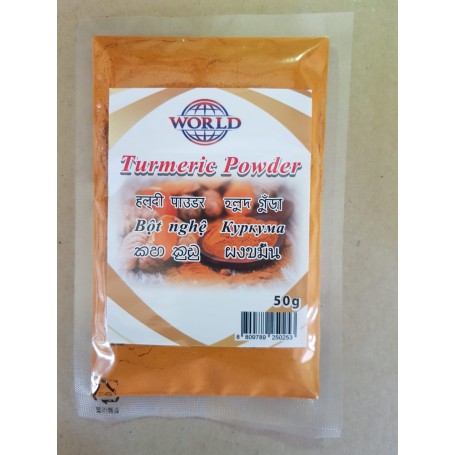 World Turmeric Powder 50g