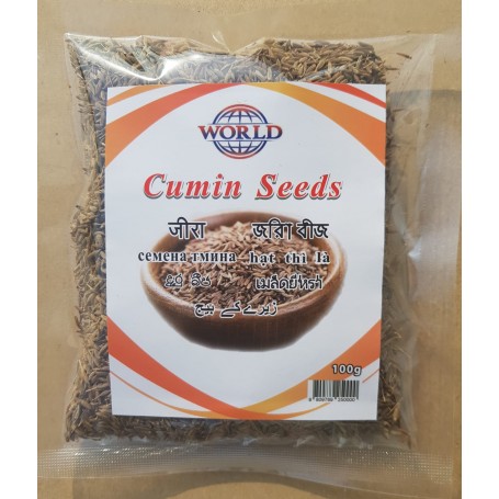World Cumin Seeds 100g