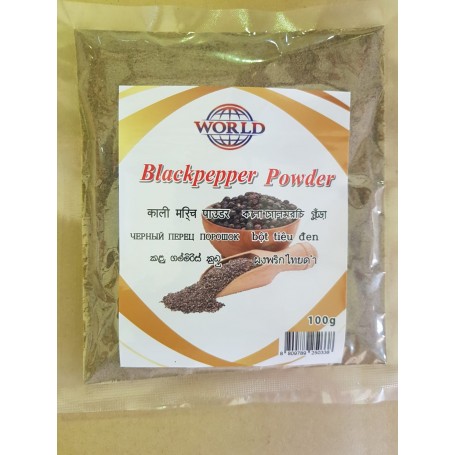 World Black Pepper Powder 100g