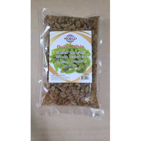 World Green Raisin 400g